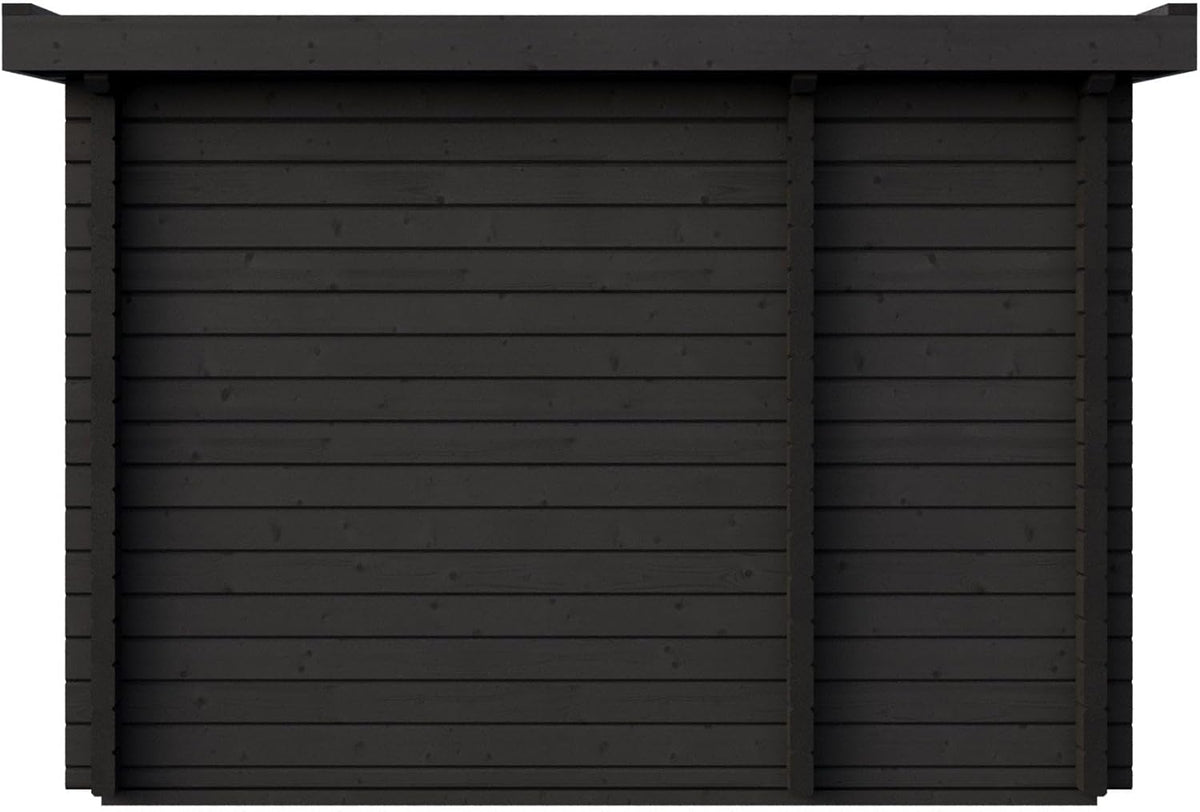 Sauna Exterior Deluxe Plus, para 4 pessoas, 3410x1940 mm
