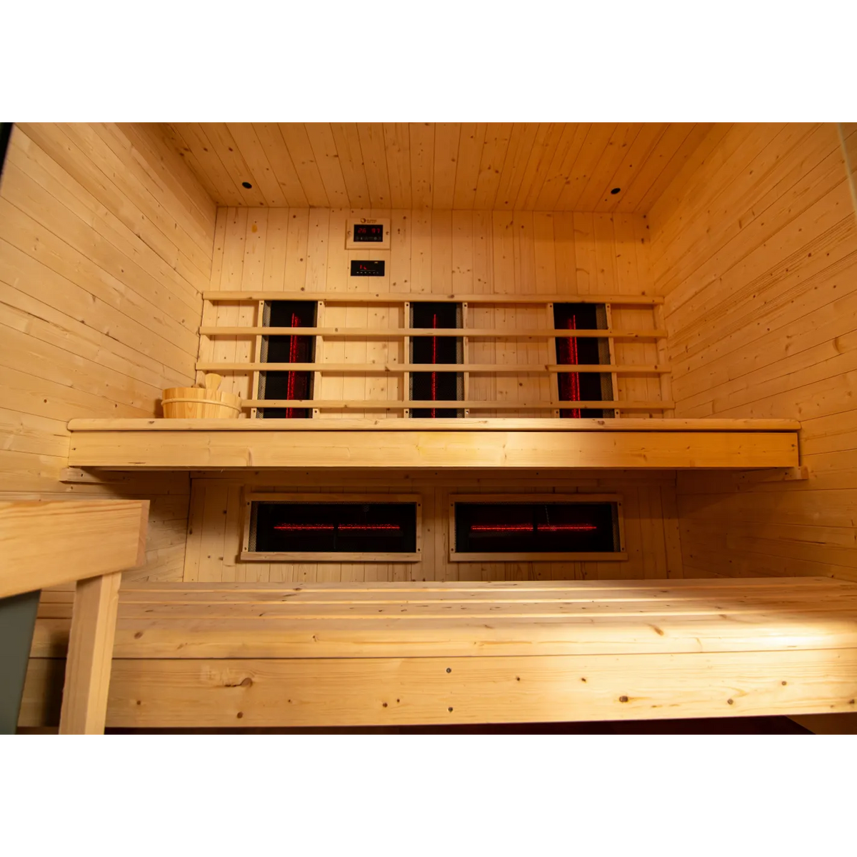 Sauna de infrarrojos+vapor para 4/5 personas